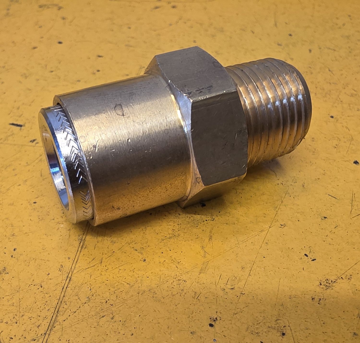 BRASS FFM3 MALE CONNECT M12X3/8 NPT