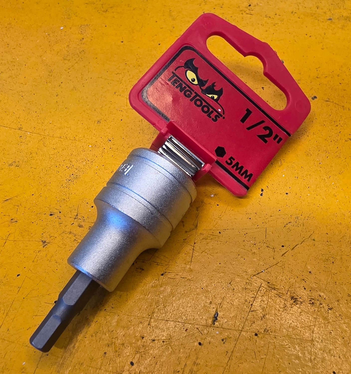 SOCKET HEX 5MM X 1/2 DR (TENG)
