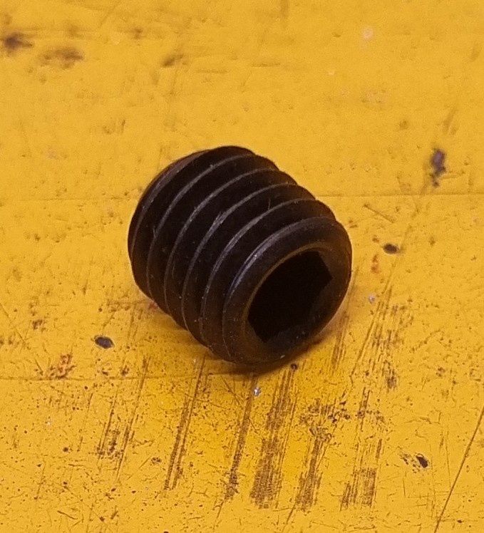 GRUB SCREW M6X10 BLK