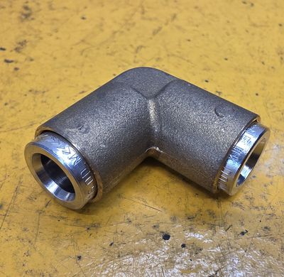 BRASS FFM11 TUBE ELBOW M8
