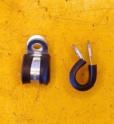 P-CLAMP 10MM STEEL RUBBER