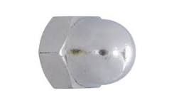 NUT M8 DOME NICKEL PLATED