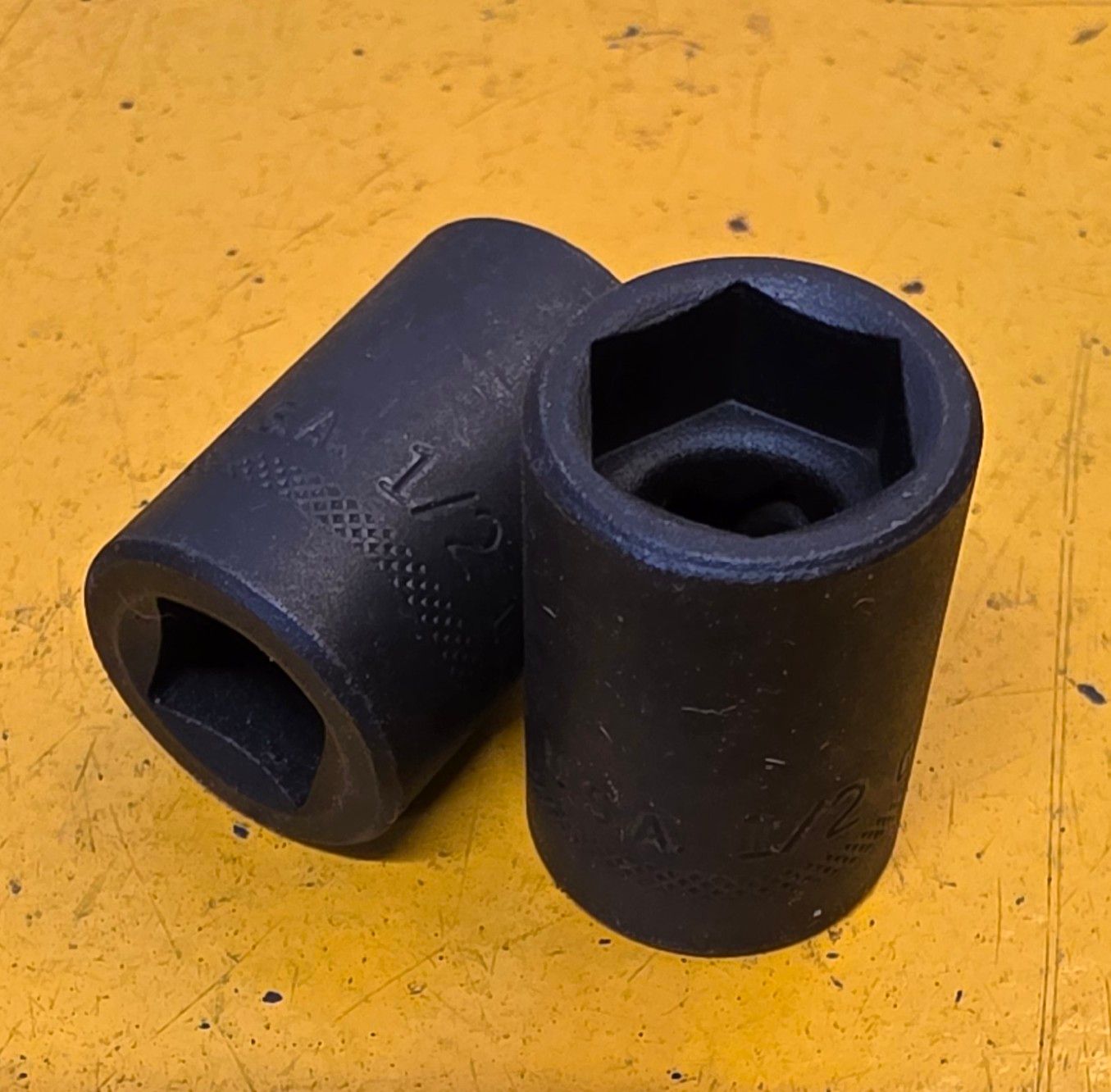 SOCKET 1/2 X 3/8 DR IMPACT REGULAR 6PT - (EASCO)