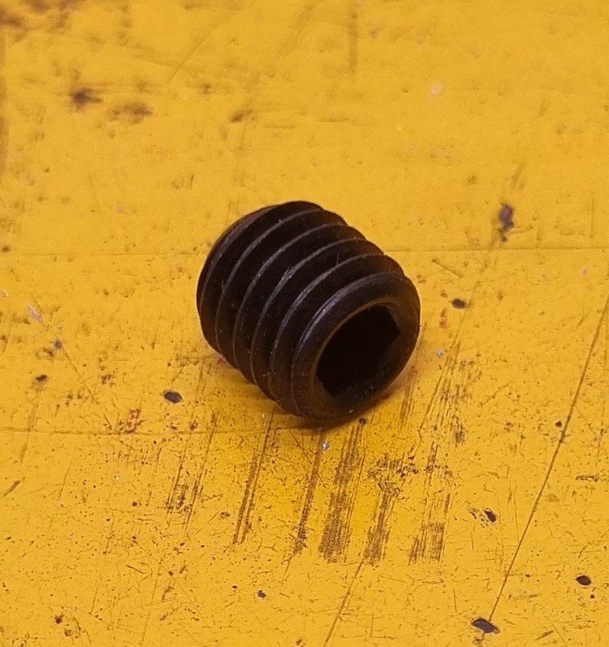 GRUB SCREW M6X6 BLK