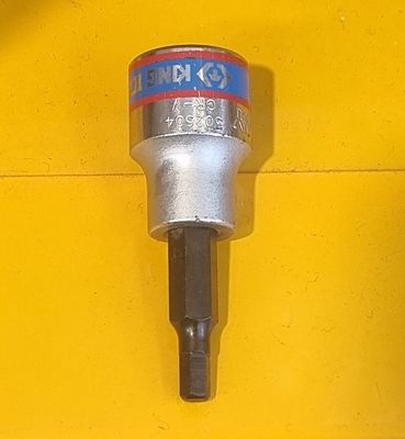 SOCKET HEX 4MM X 3/8 DR (TENG)