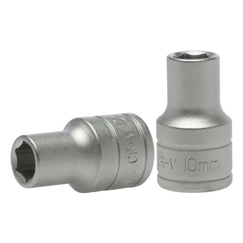 SOCKET 10MM X 1/4 DR REGULAR 6PT