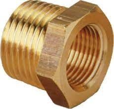 BRASS M/F REDUCING BUSH 1/4 (M) X 1/8 (F) BSP