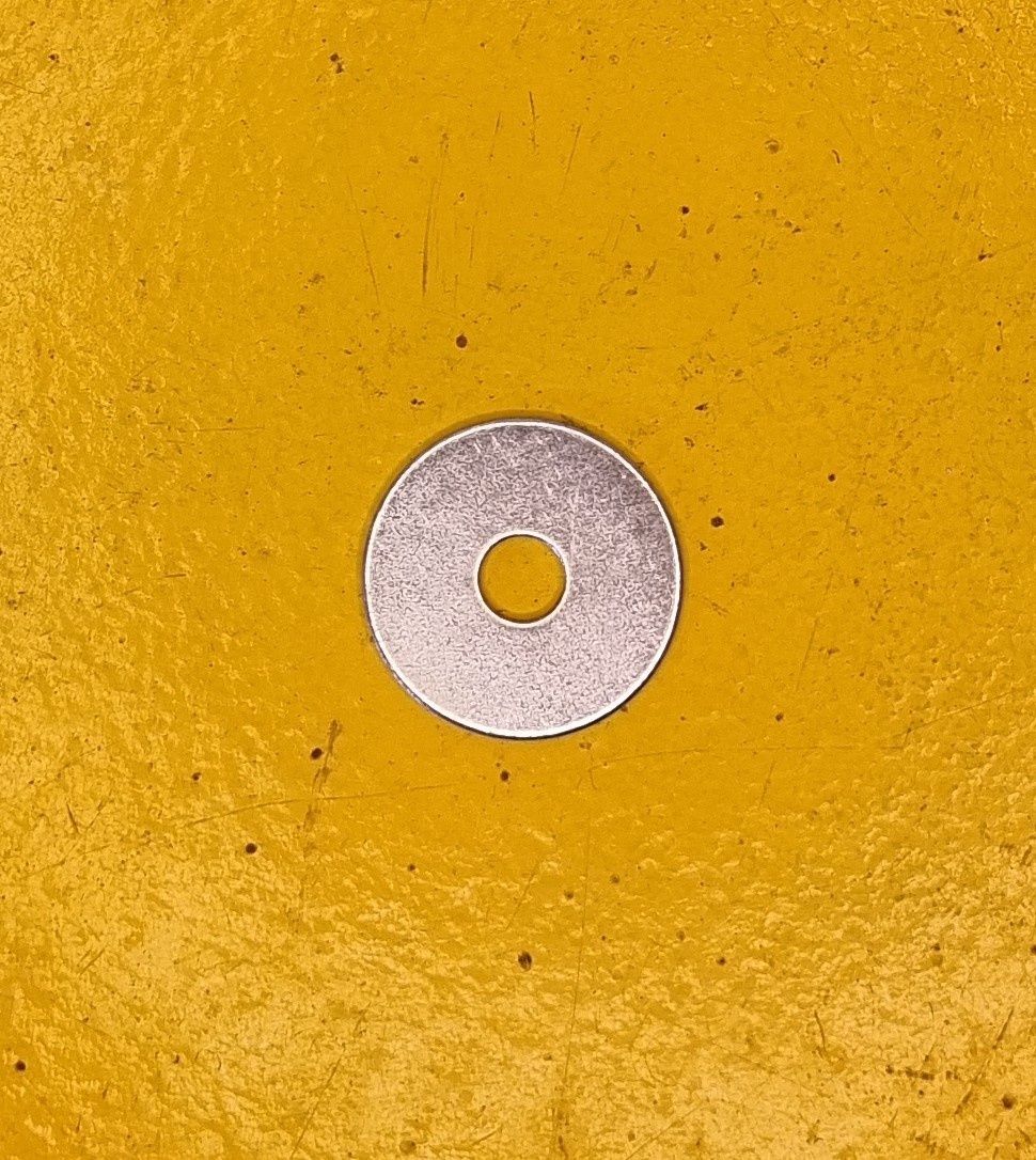 WASHER M6X25 (1/4X1) LIGHT ZINC