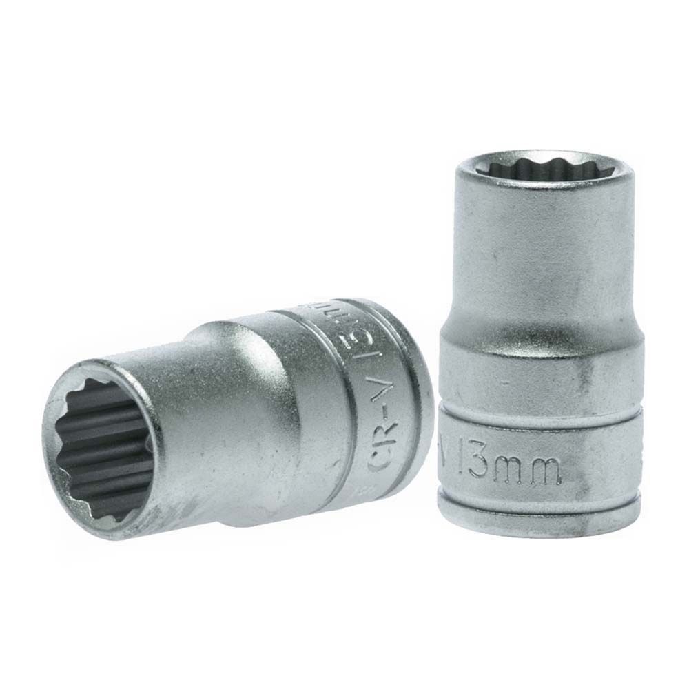 SOCKET 13MM X 1/2 DR REGULAR 12PT