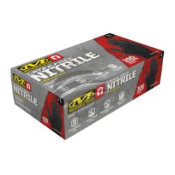 GLOVES NITRILE BLK X LARGE