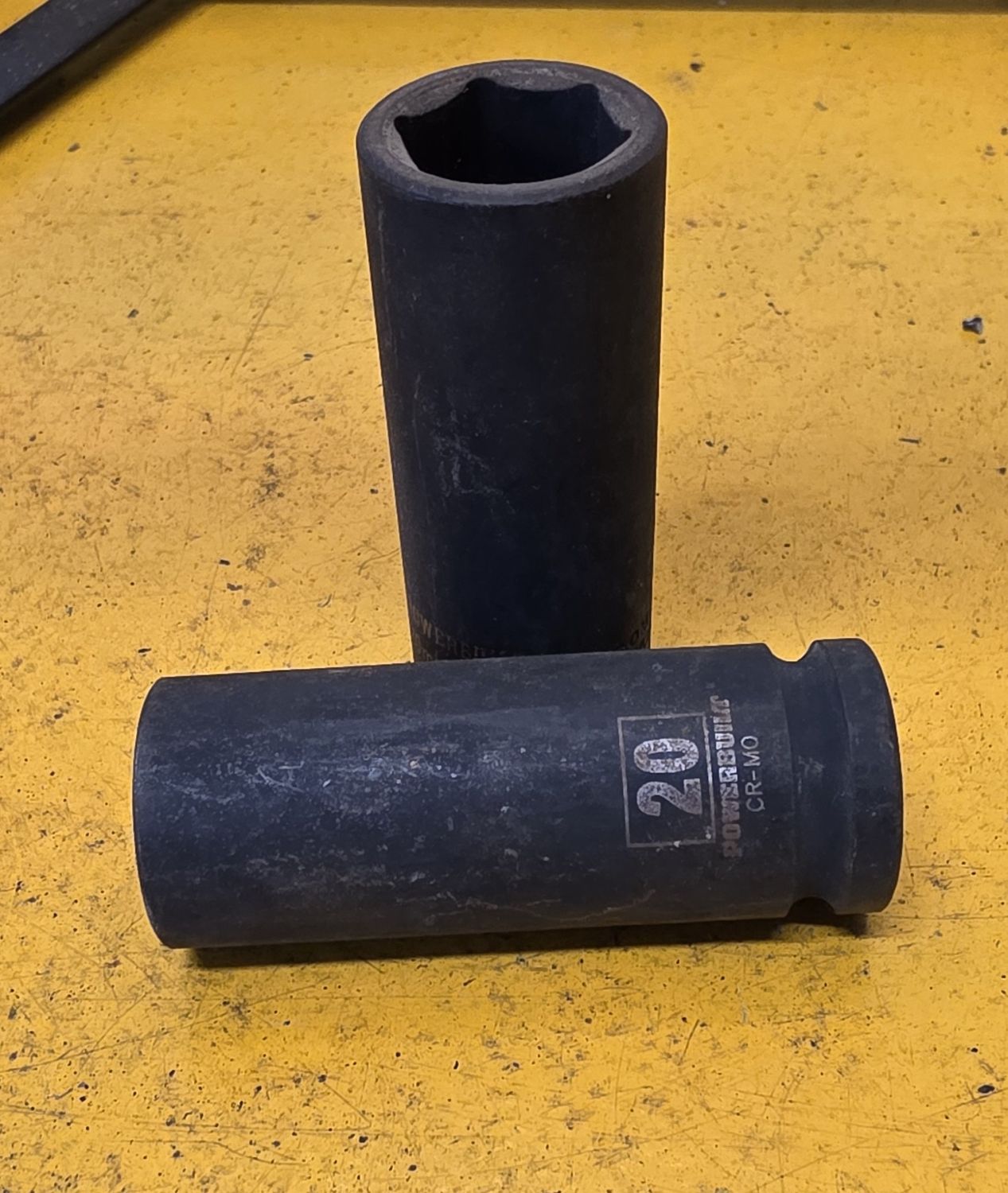 SOCKET 20X1/2DR DEEP IMPACT 6PT