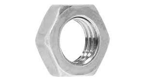 NUT 3/16 UNC HALF ZINC