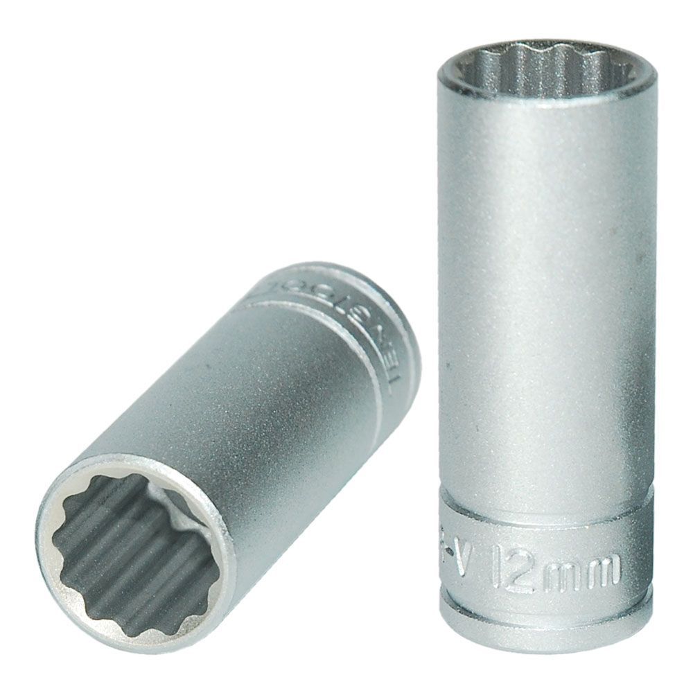 SOCKET 12MM X 3/8 DR DEEP 12PT (TENG)