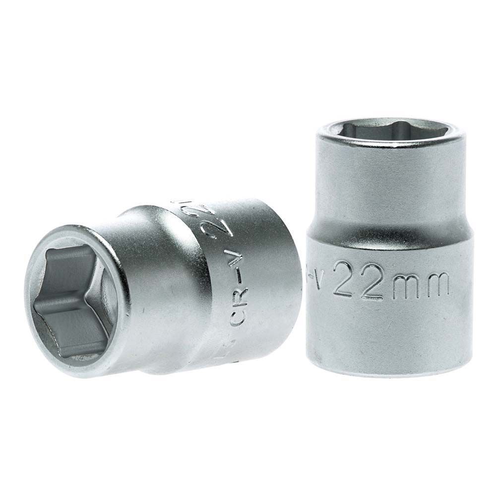 SOCKET 22MM X 3/4 DR REGULAR 6PT