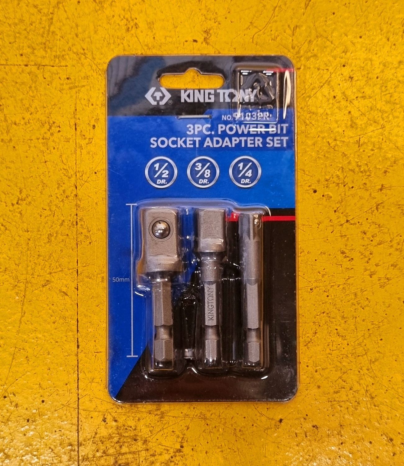 SOCKET ADAPTER SET 1/2DR 3/8DR 1/4DR