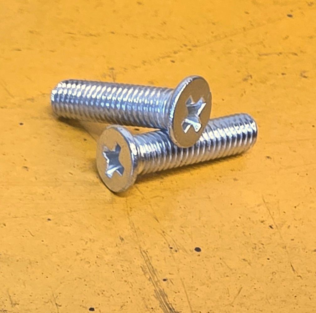 SCREW M5X20 CSK PHILLPS FLATHEAD ZINC