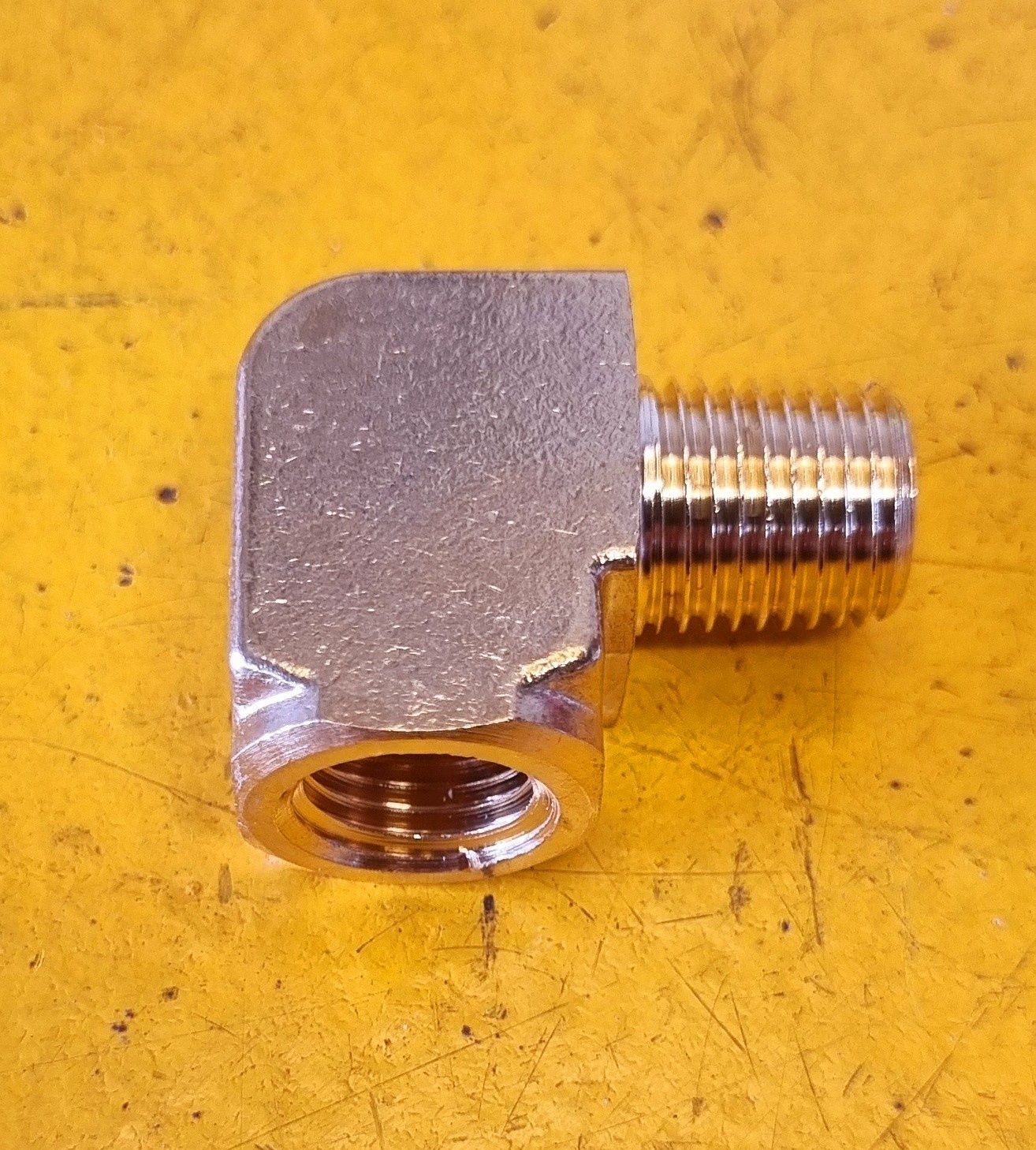 BRASS 90 DEG M/F ELBOW 3/8 BSP