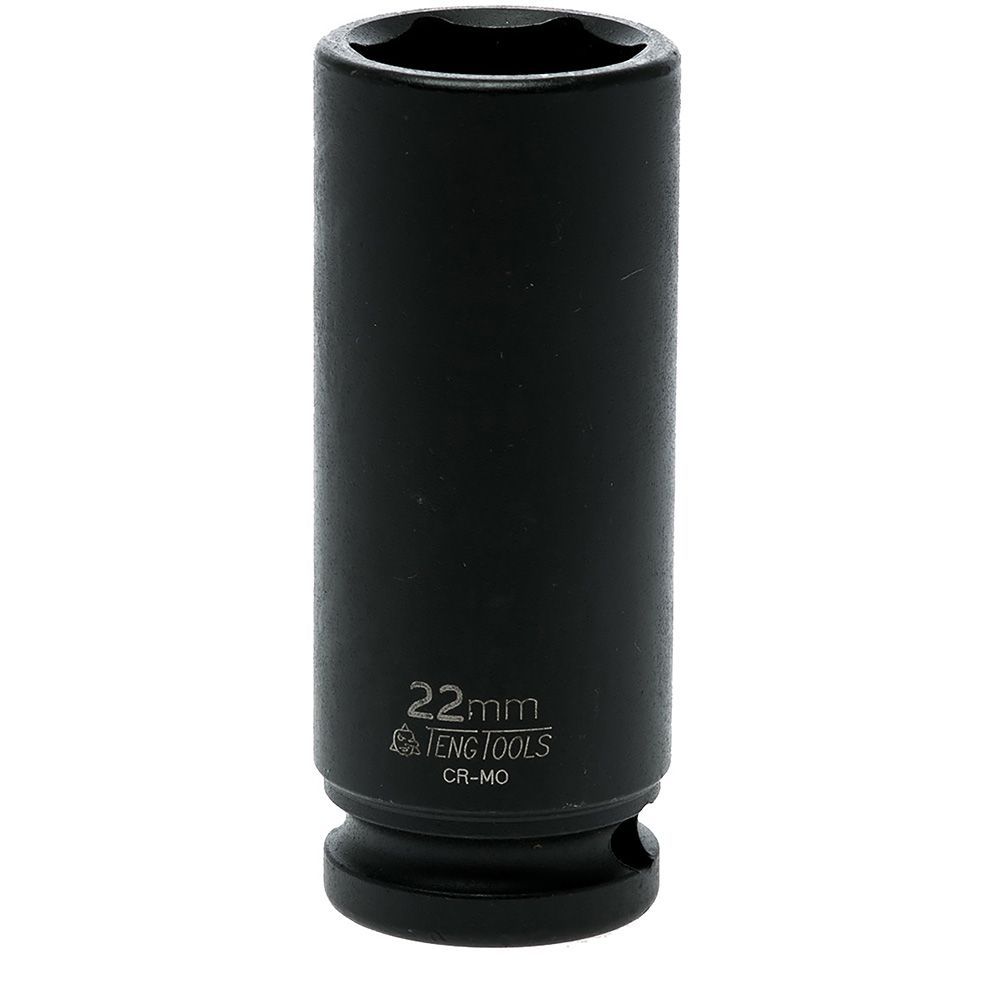 SOCKET 22MM X 1/2 DR DEEP IMPACT 6PT (TENG)