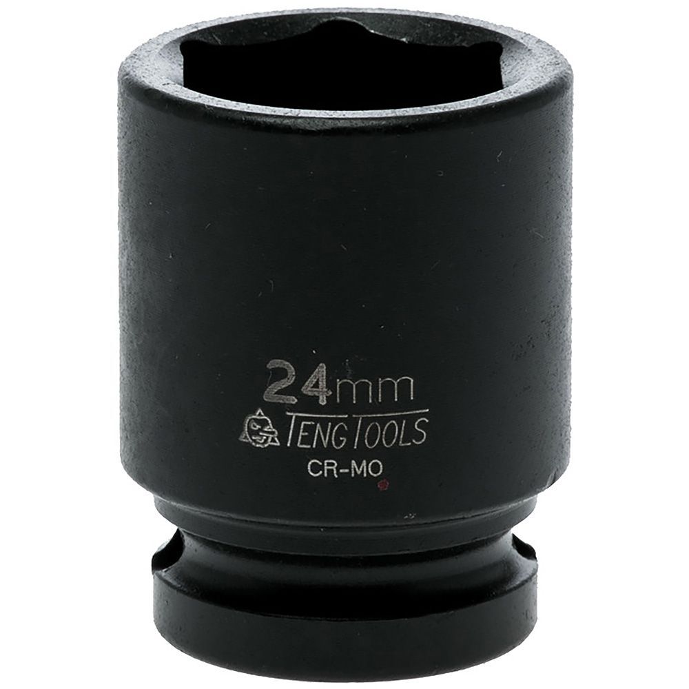 SOCKET 24MM X 1/2 DR IMPACT 6PT (TENG)