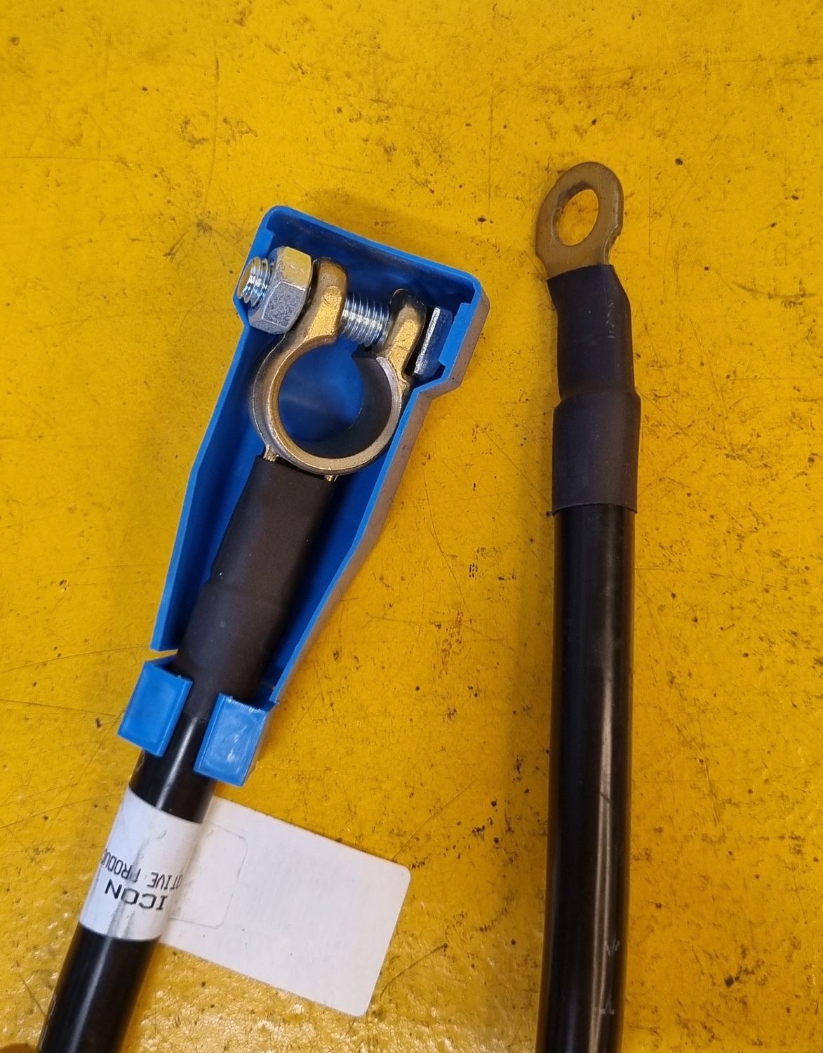 BATTERY TO STARTER CABLE 450MM (35MM WIRE)