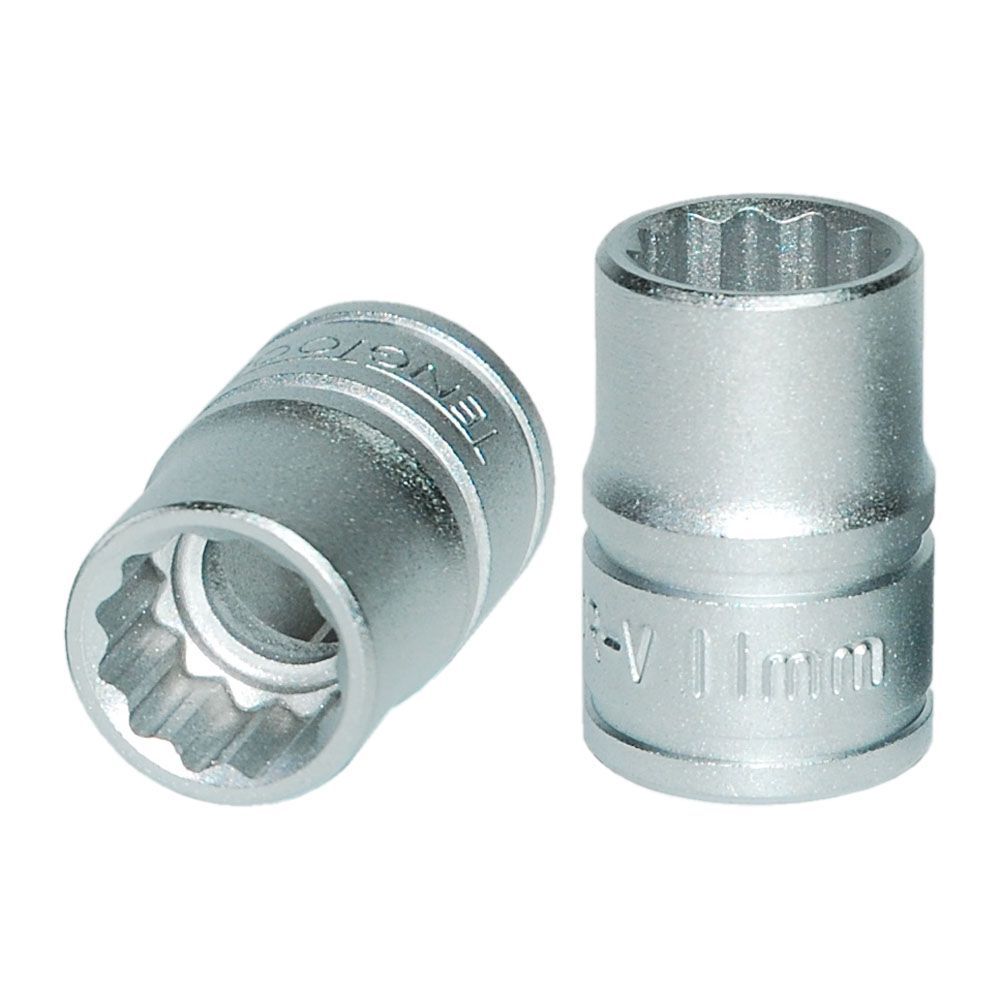 SOCKET 11MM X 3/8 DR REGULAR 12PT (POWERBUILT)