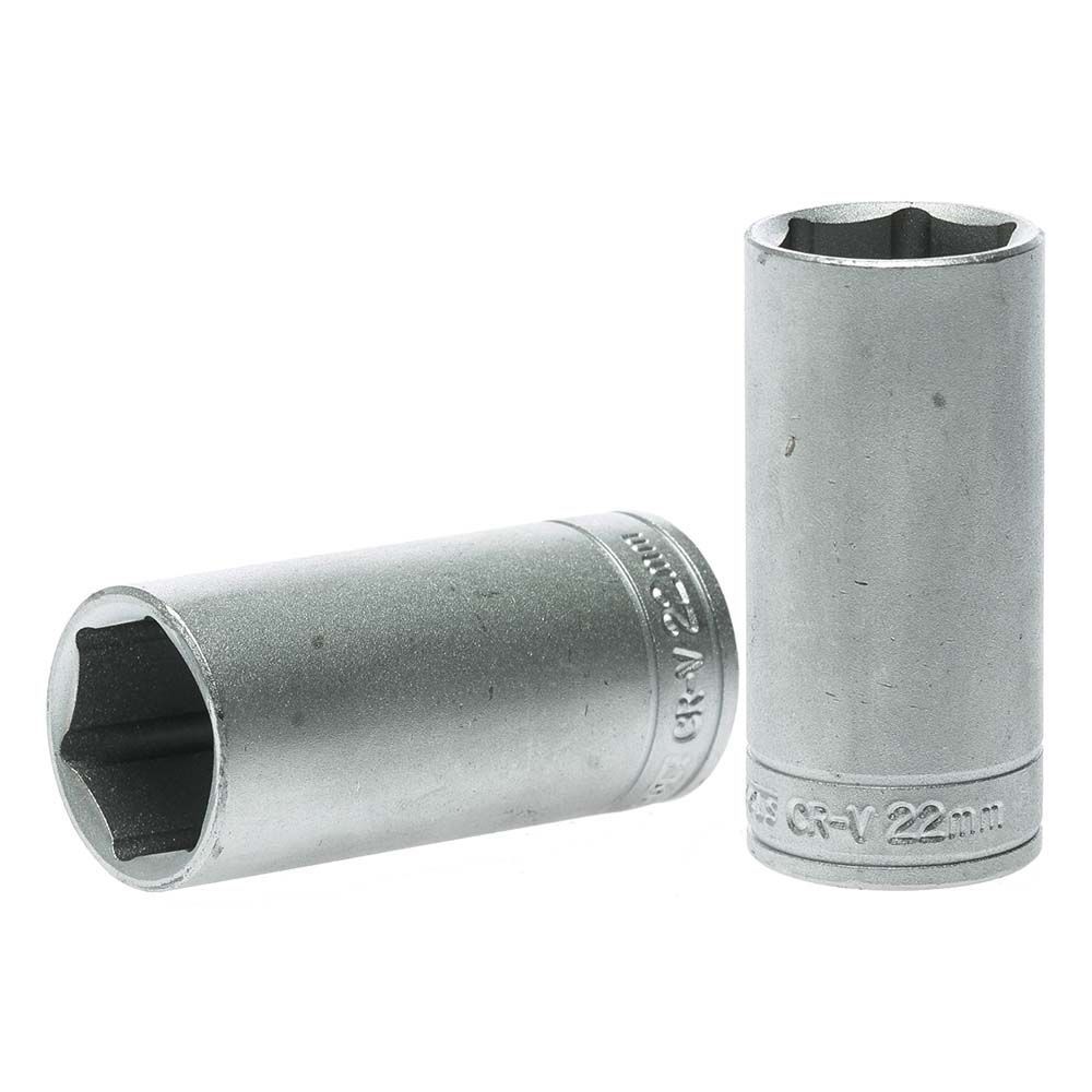 SOCKET 22MM X 3/8 DR DEEP 6PT