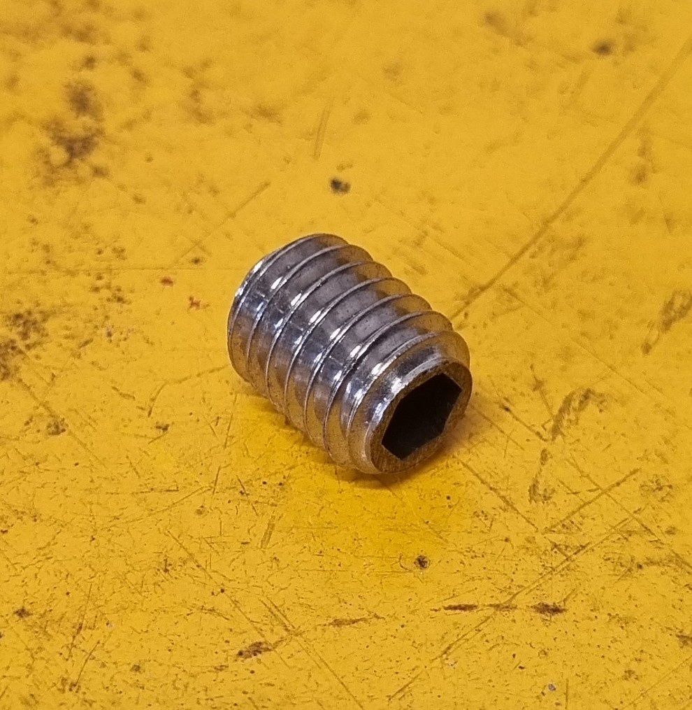 GRUB SCREW 3/8X1/2 S/S