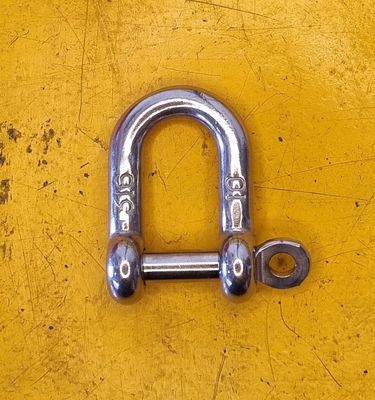 SHACKLE D 10MM SS316