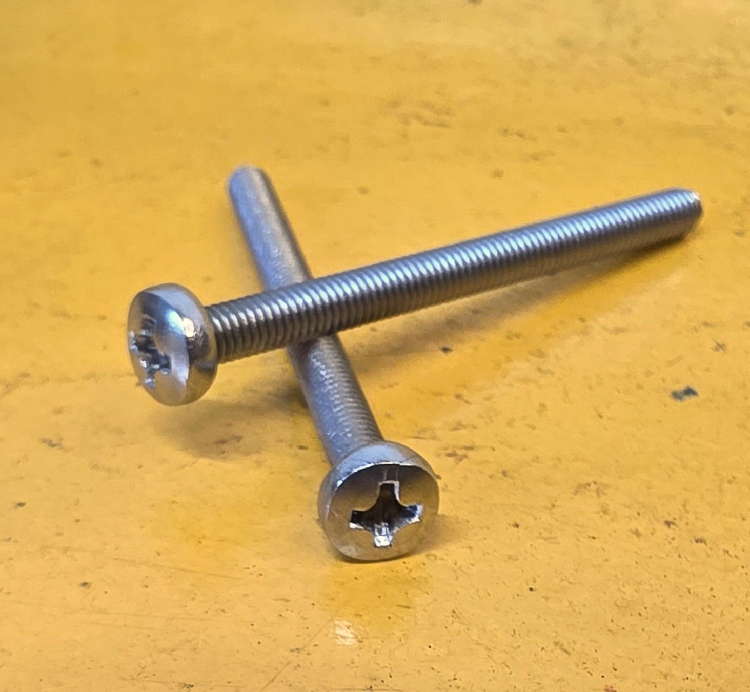 SCREW  M4X50 PAN HEAD POZI SS316