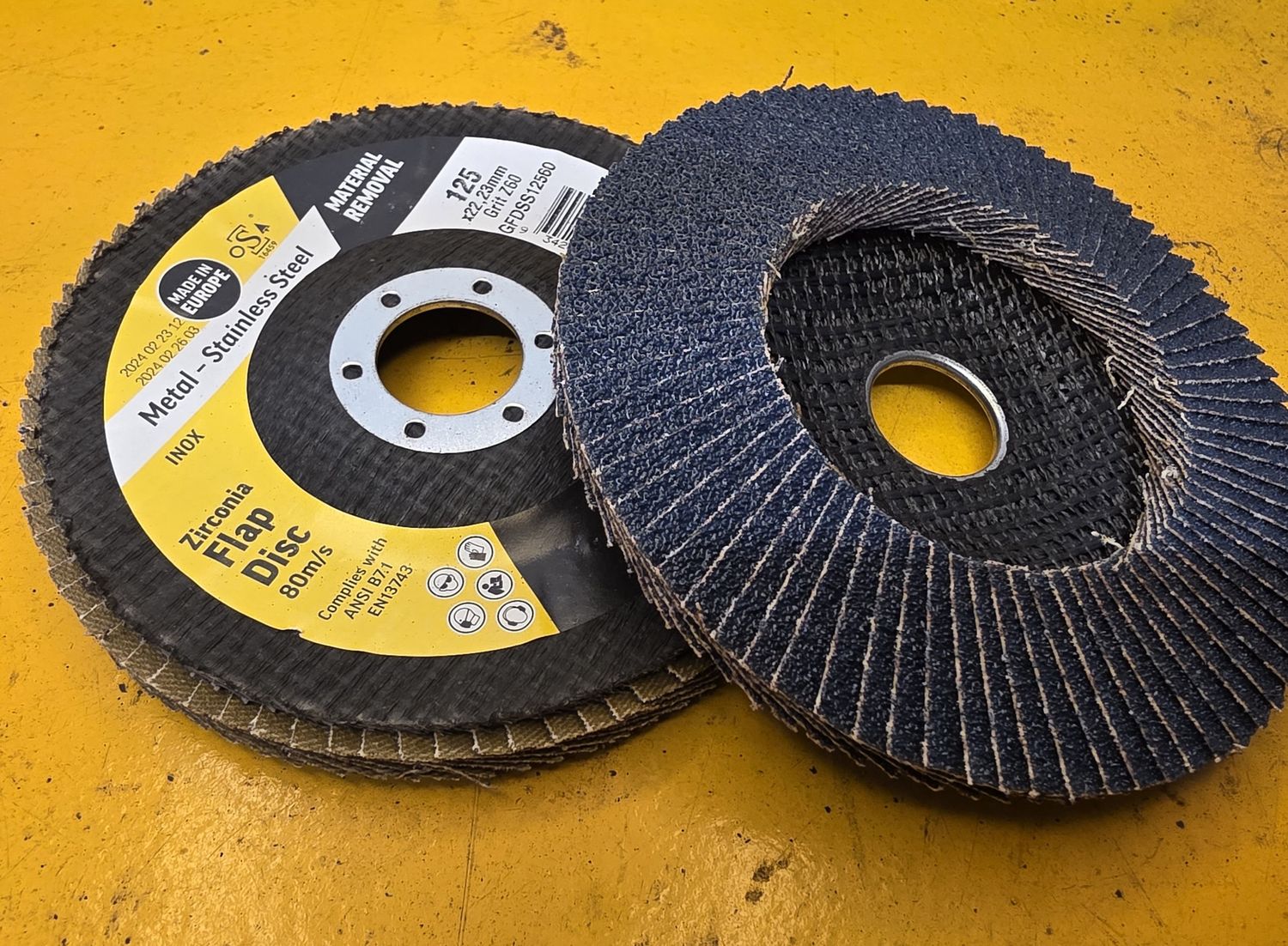 FLAP DISC 125MM Z60 ALPHA