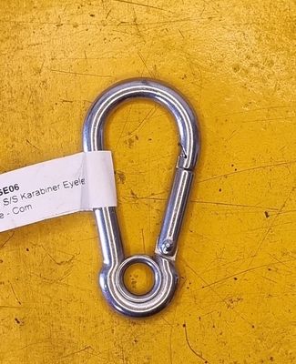 KARABINER 12MM S/S EYELET
