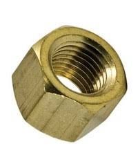 NUT 3/8 UNF BRASS