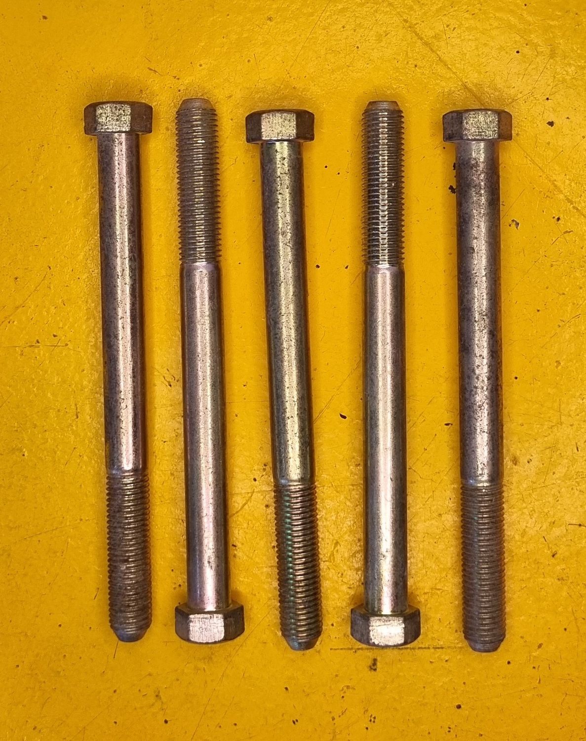BOLT M10X120 1.25 FINE YZP JIS
