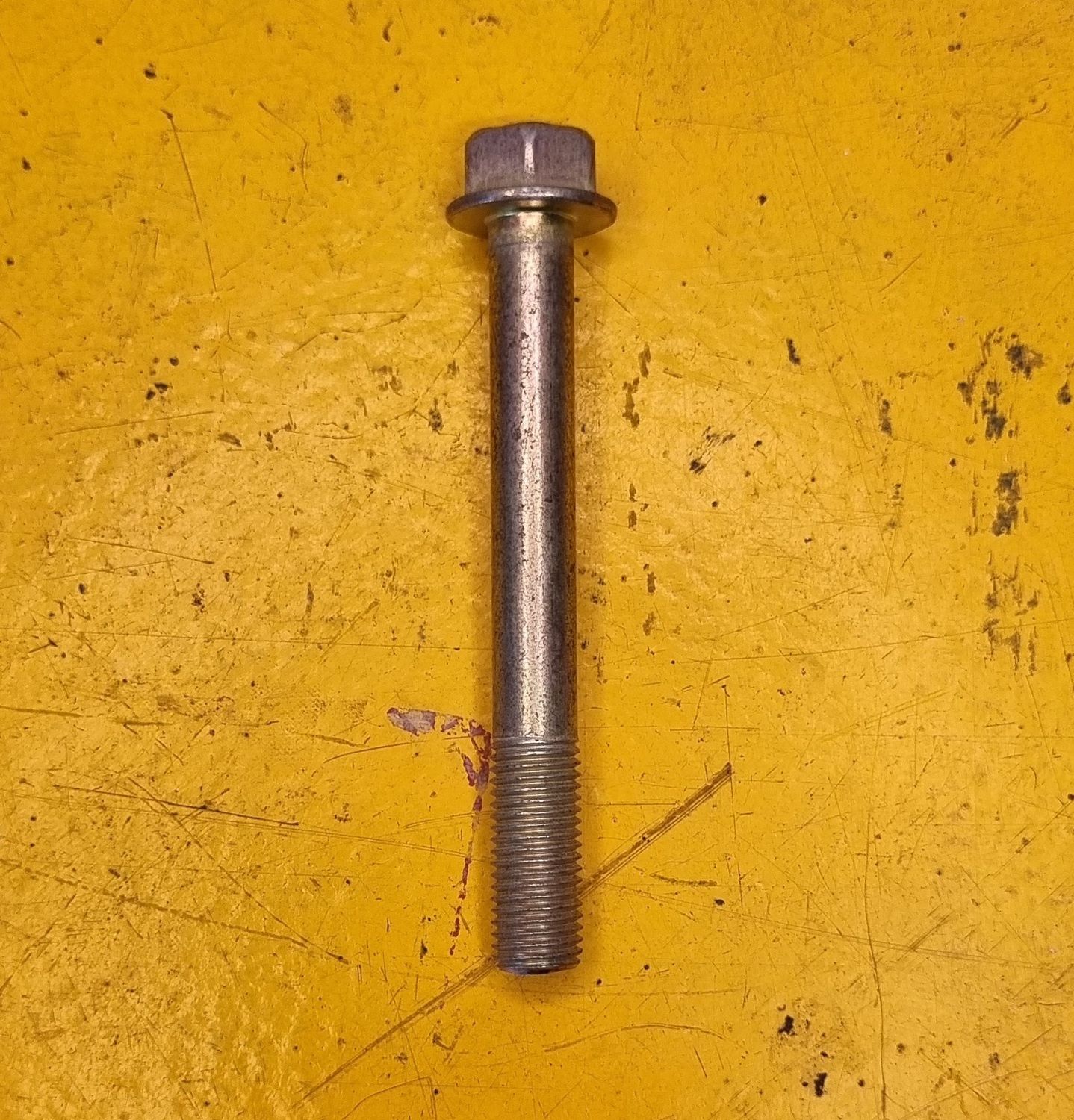 BOLT FLANGE HEAD NON-SERRATED M10X80 1.25 FINE YZP JIS