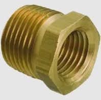 BRASS M/F REDUCING BUSH 1/2(M )X 1/8(F) NPT