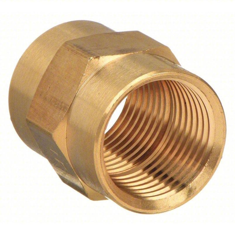BRASS FEMALE HEX SOCKET 3/8 NPT