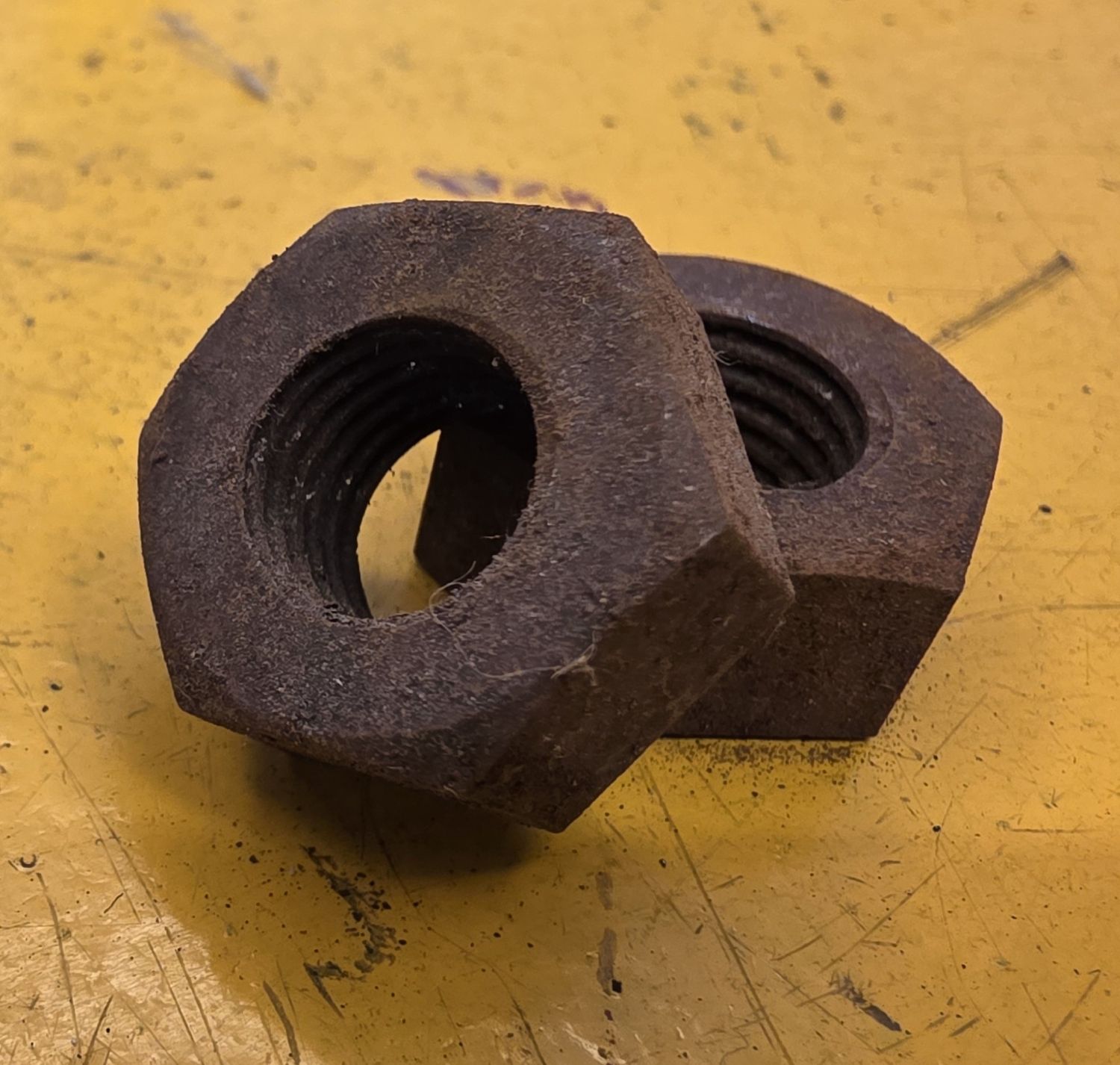 NUT 1/2 BSF BLK