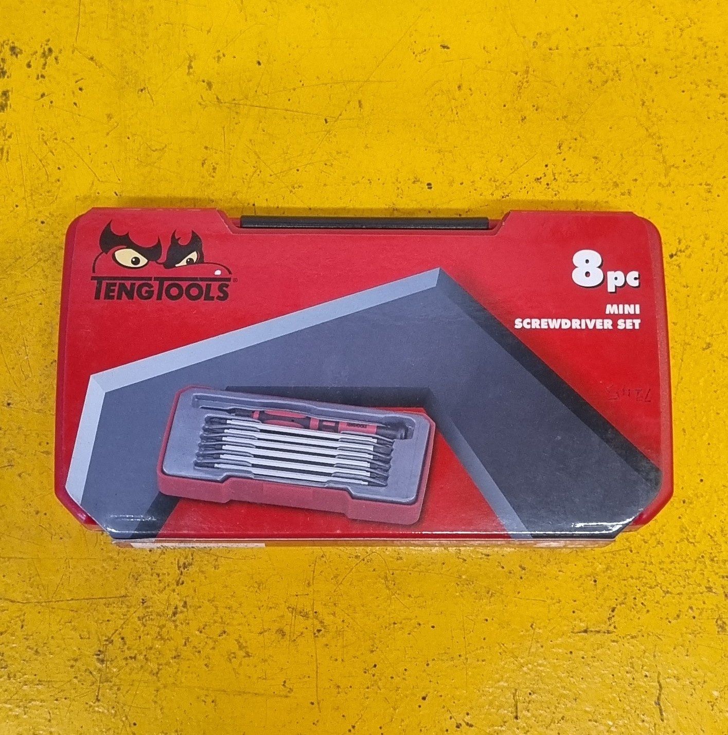 SCREWDRIVER SET MINI 8 PIECE TENG TOOLS