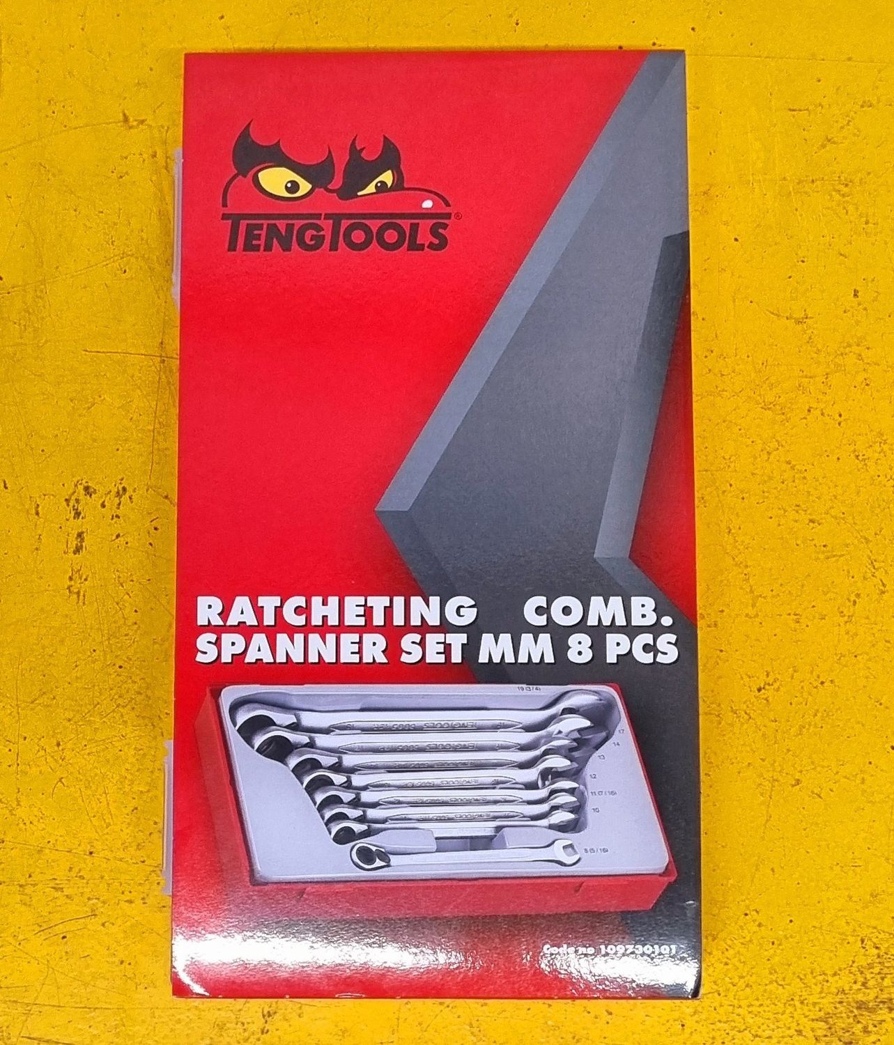 SPANNER SET METRIC 8 PIECE OPEN TENG TOOLS