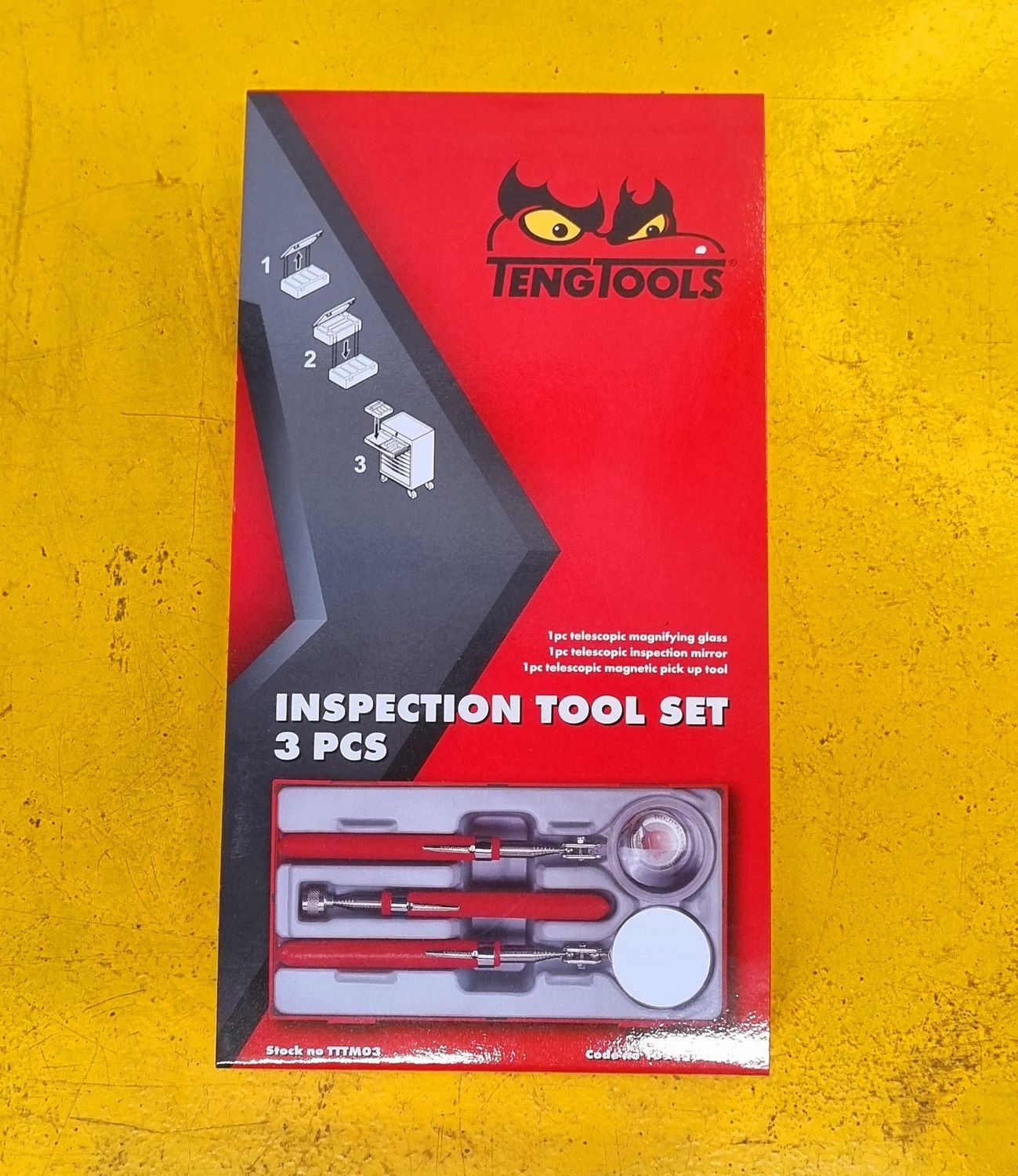 INSPECTION TOOL SET 3 PIECE TENG TOOLS