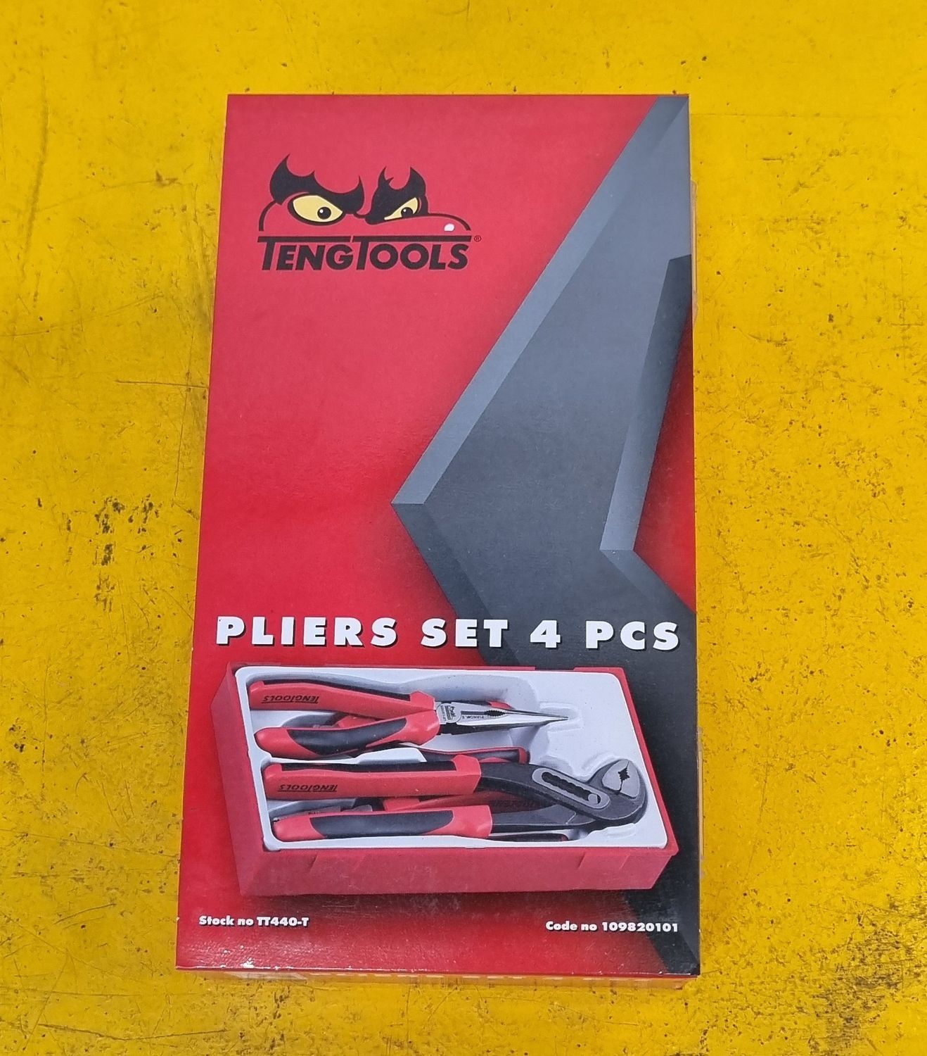 PLIER SET 4 PIECE TENG TOOLS