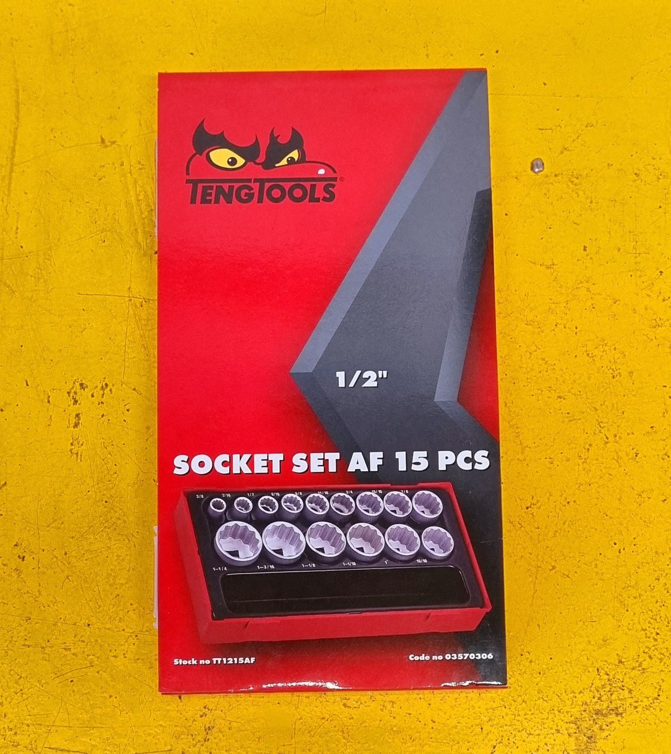 SOCKET SET IMPERIAL 1/2 DR TENG TOOLS