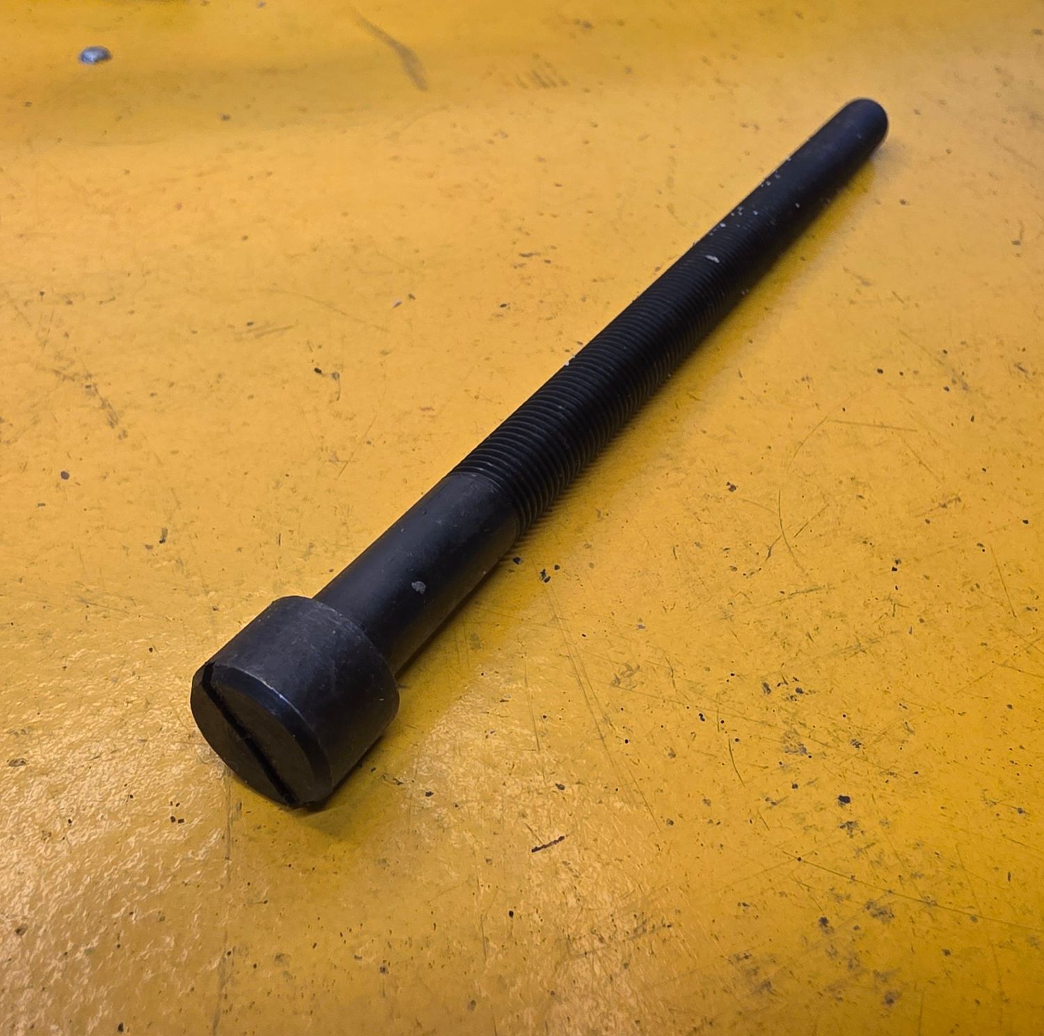 BOLT 1/2X10 UNF SPRING CENTRE BLK