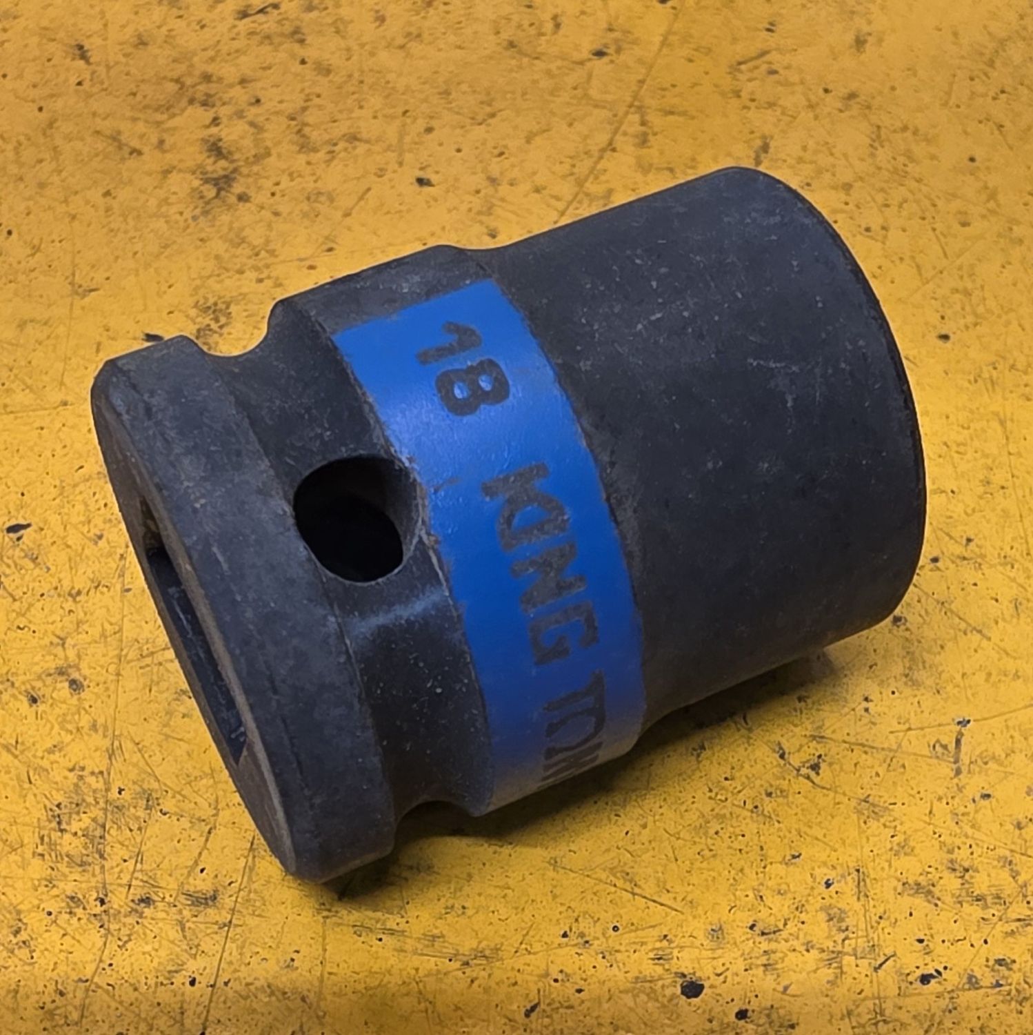 SOCKET 18X1/2DR IMPACT 6PT KING TONY