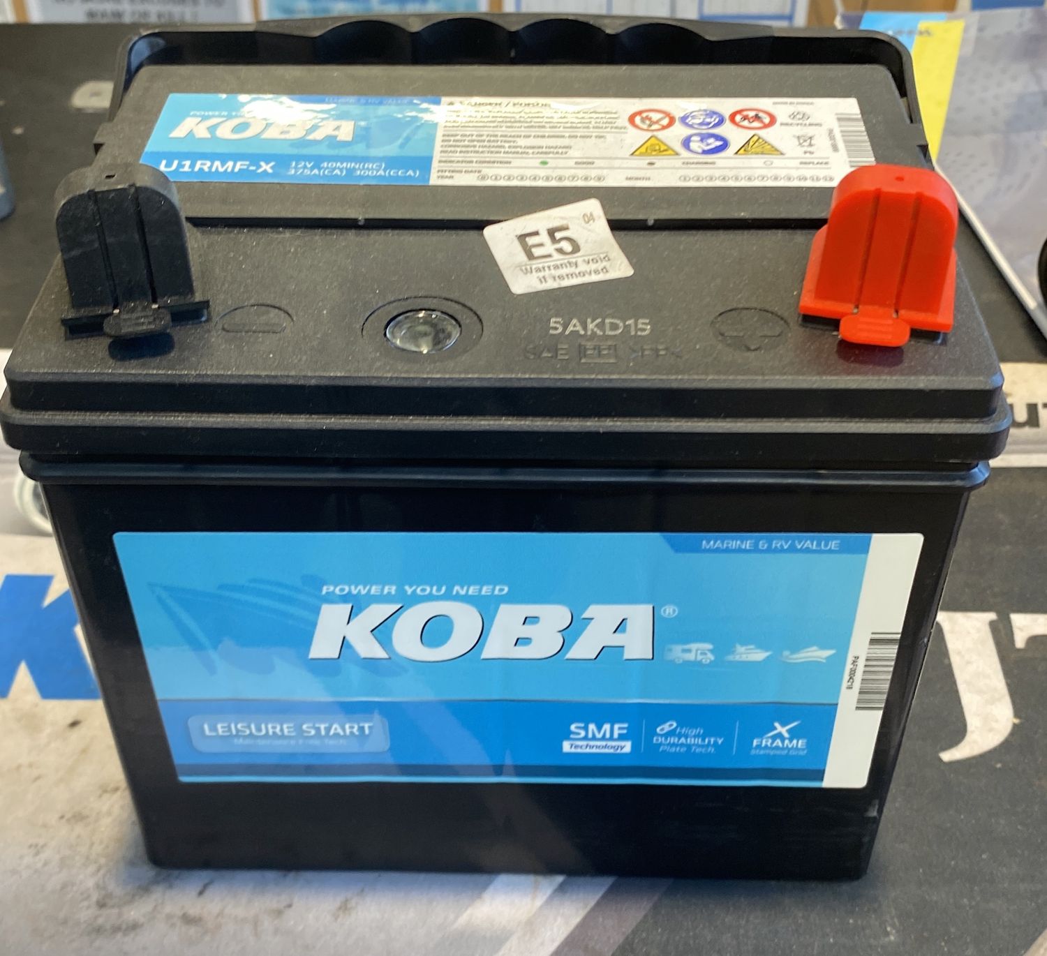 12V BATTERY UIRMF-X  375 CC