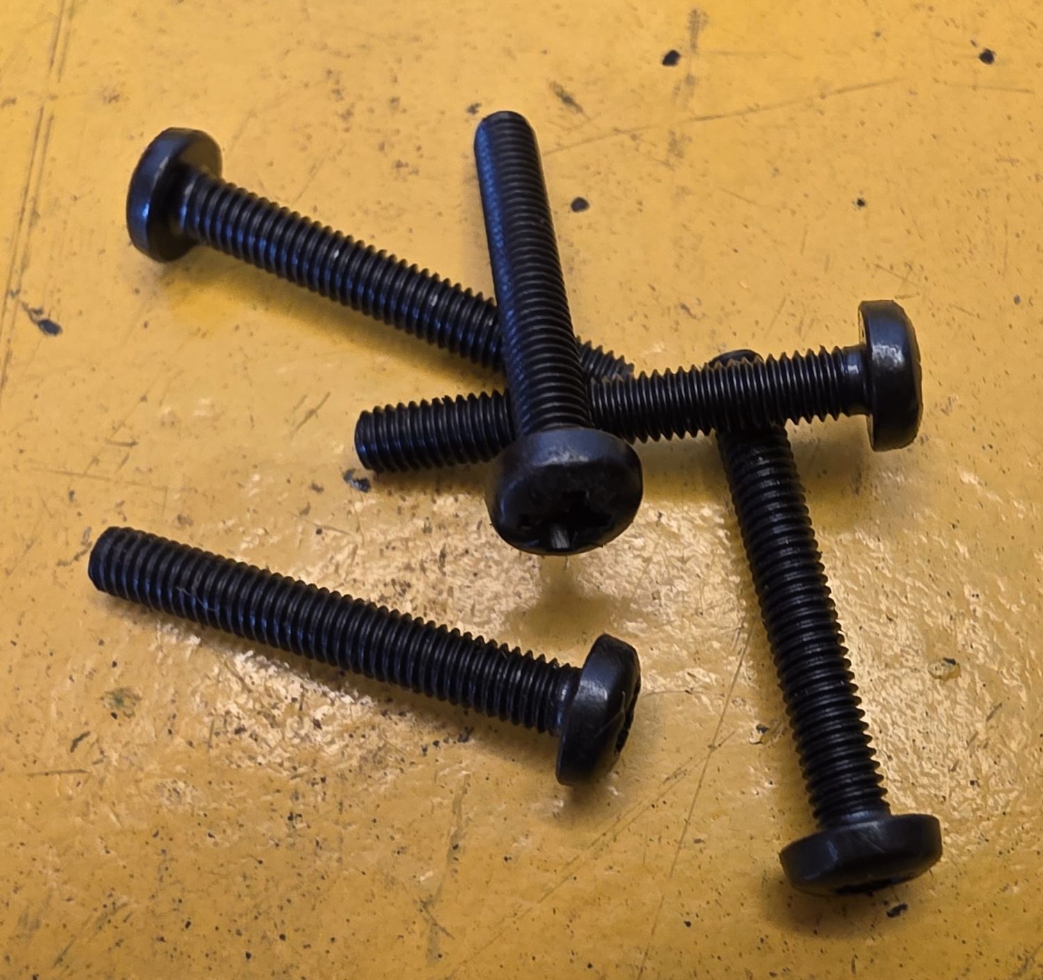 SCREW M3X20 MACHINE PAN POZI BLK