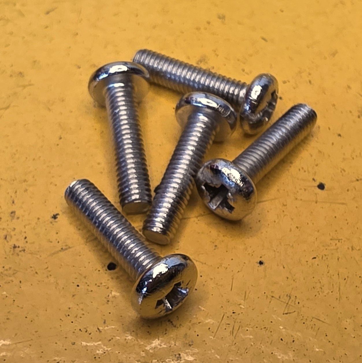SCREW M3X12 POZI NICKEL PLATE