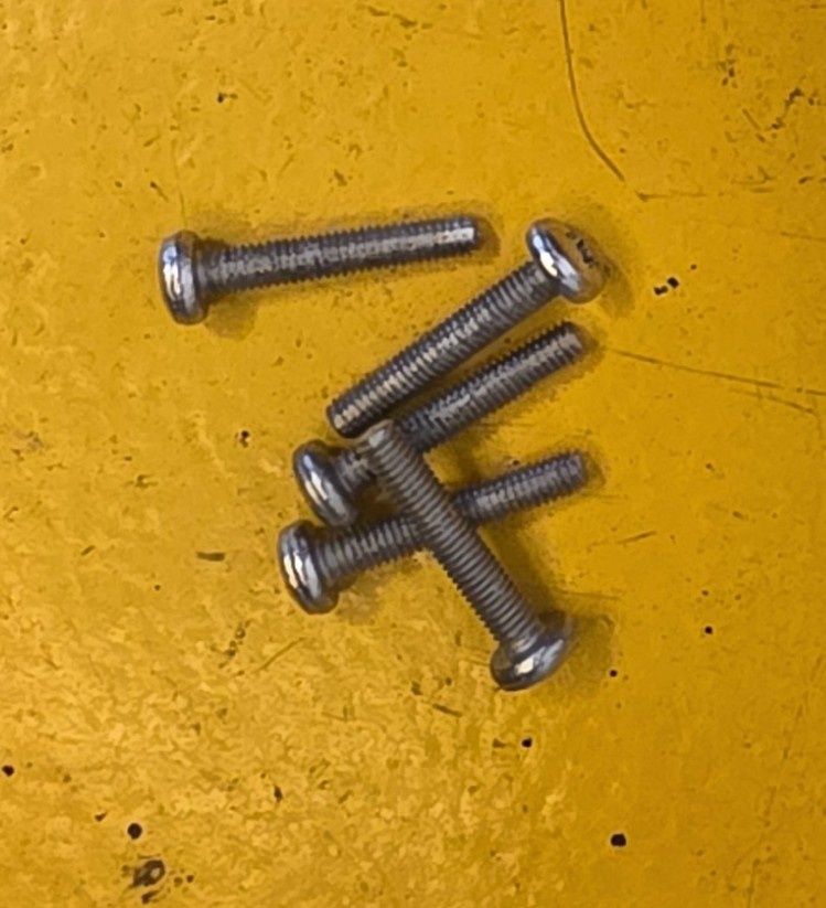 SCREW M3X16 POZI NICKEL PLATE