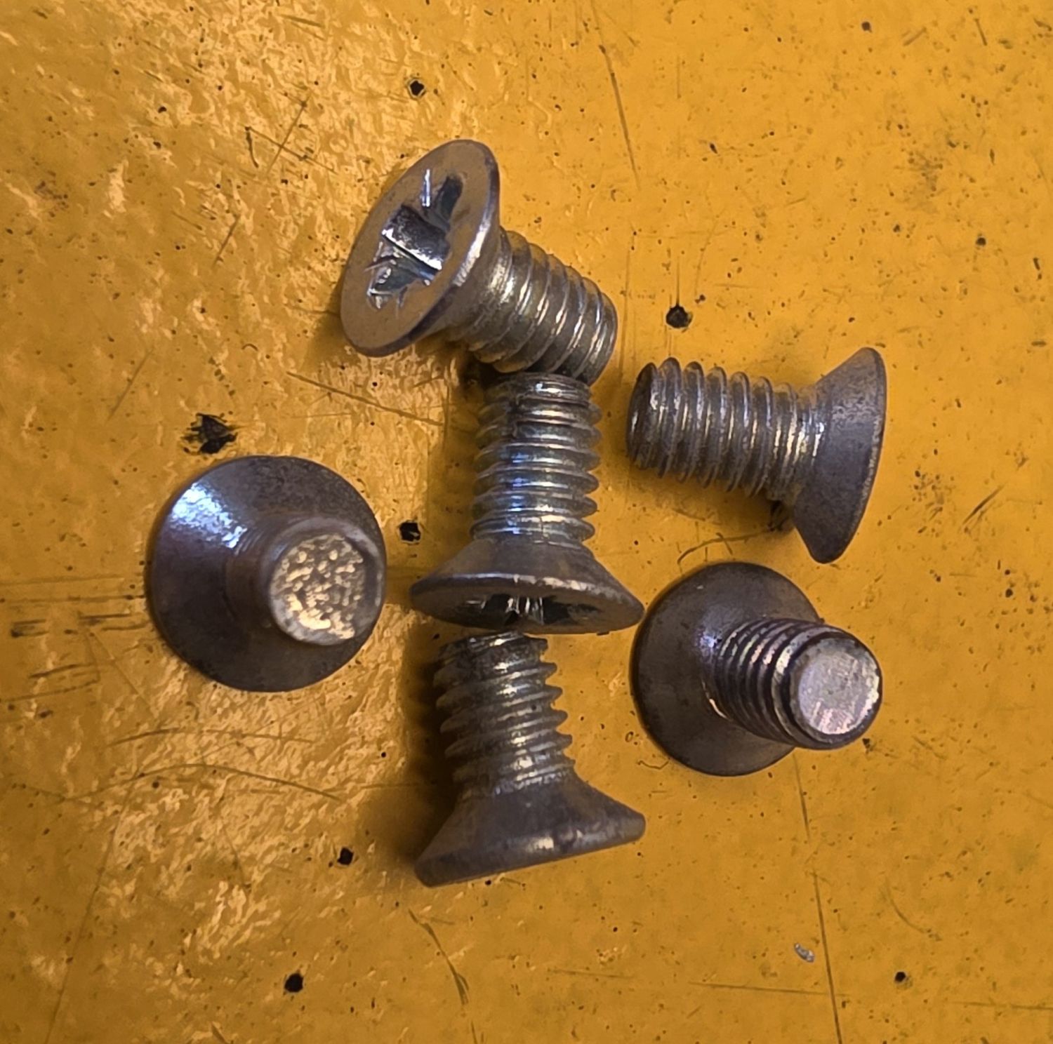 SCREW M3.4X5 0.45 PITCH CSK POZI ZINC