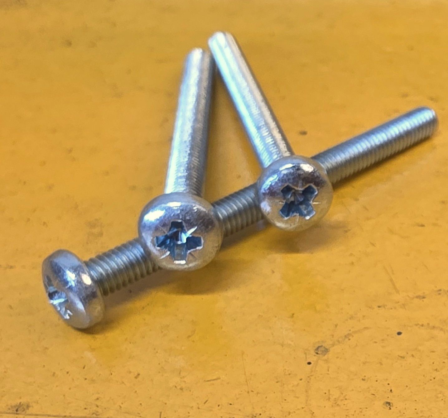 SCREW M4X50 POZI PAN HEAD ZINC